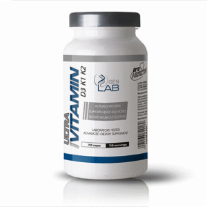GENLAB ULTRA VITAMIN D3+K2 72 Kapsułki