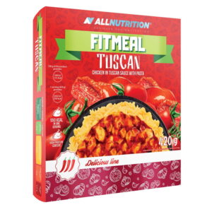 ALLNUTRITION FITMEAL TUSCAN 420g, kurczak w sosie toskański z makaronem