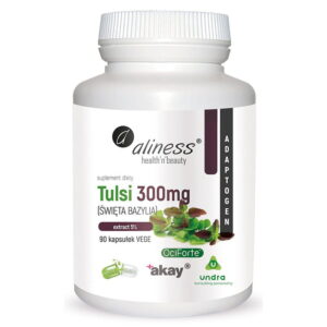 ALINESS TULSI (ŚWIĘTA BAZYLIA) extract 5% 300mg - 90 kapsułek