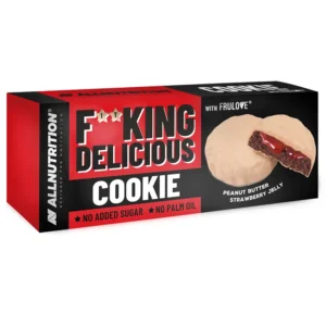 ALLNUTRITION F.DELICIOUS COOKIE 128G - PEANUT BUTTER STRAWBERRY