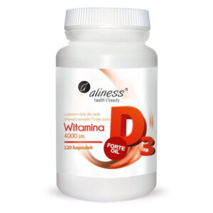 ALINESS WITAMINA D3 FORTE OIL 4000J 120 kapsułek