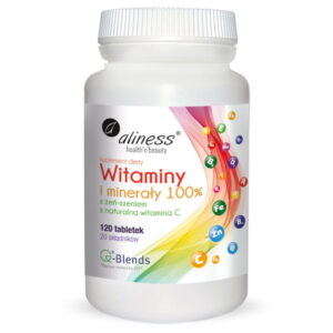 ALINESS WITAMINY I MINERAŁY 100% 120 TAB
