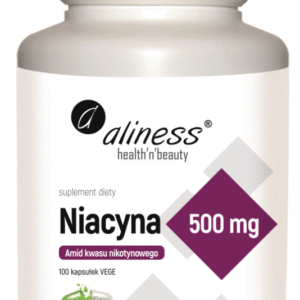 ALINESS NIACYNA Amid kwasu nikotynowego 500MG 100 kapsułek
