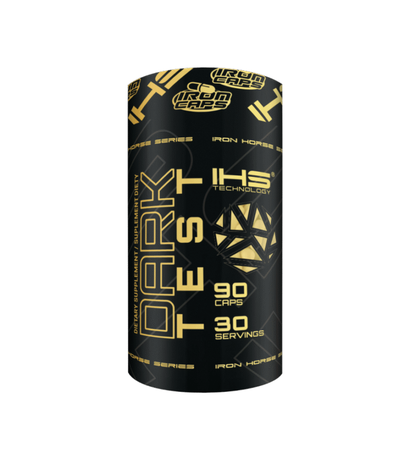 Booster Testosteronu Iron Horse Dark Test 90 kapsułek Wzrost Siły i Wytrzymałości