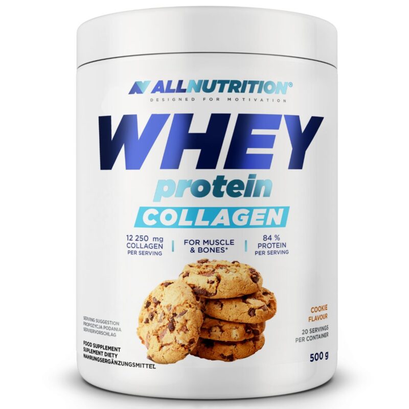 Odżywka białkowa z kolagenem Allnutrition Whey Protein Collagen 500g - obrazek 2